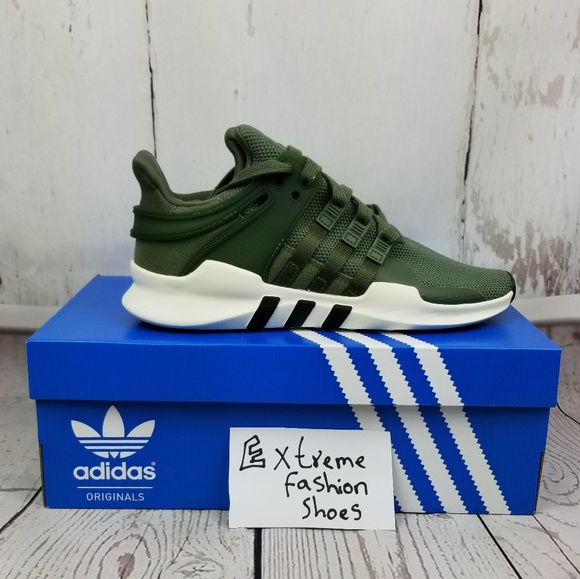 Adidas Eqt Womens Shoes Olive Green 